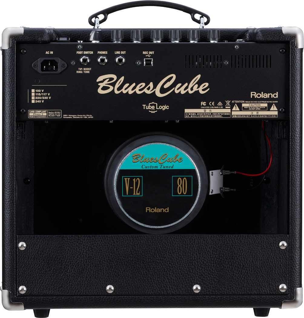 Roland Blues Cube Hot 30w 1x12 Black - Ampli Guitare Électrique Combo - Variation 2