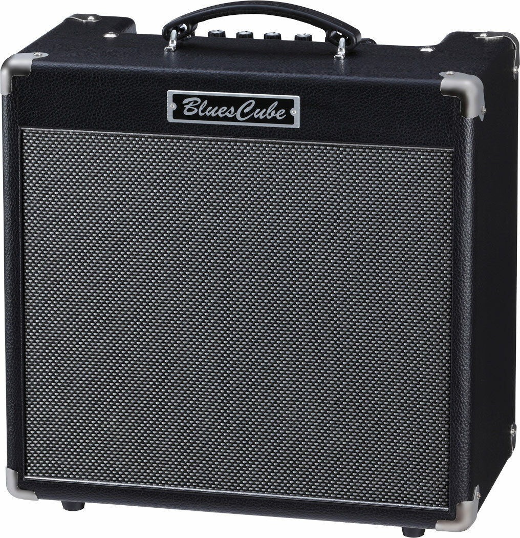 Roland Blues Cube Hot 30w 1x12 Black - Ampli Guitare Électrique Combo - Main picture