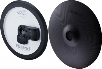 Roland Cy12c V-cymbal Crash - 12 Pouces - Pad Batterie Électronique - Main picture