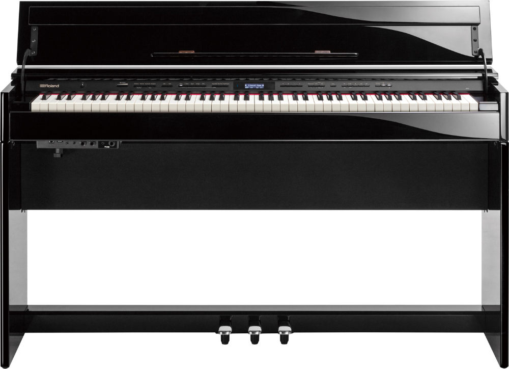 Roland Dp603 - Polished Ebony - Piano NumÉrique Meuble - Main picture