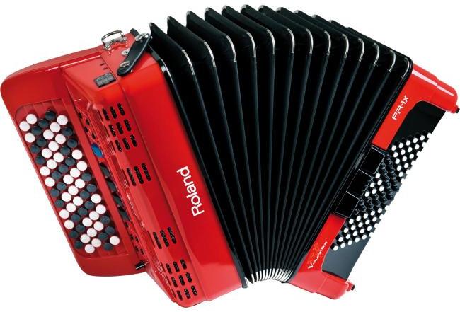 Accordéon chromatique Roland FR-1XB RD
