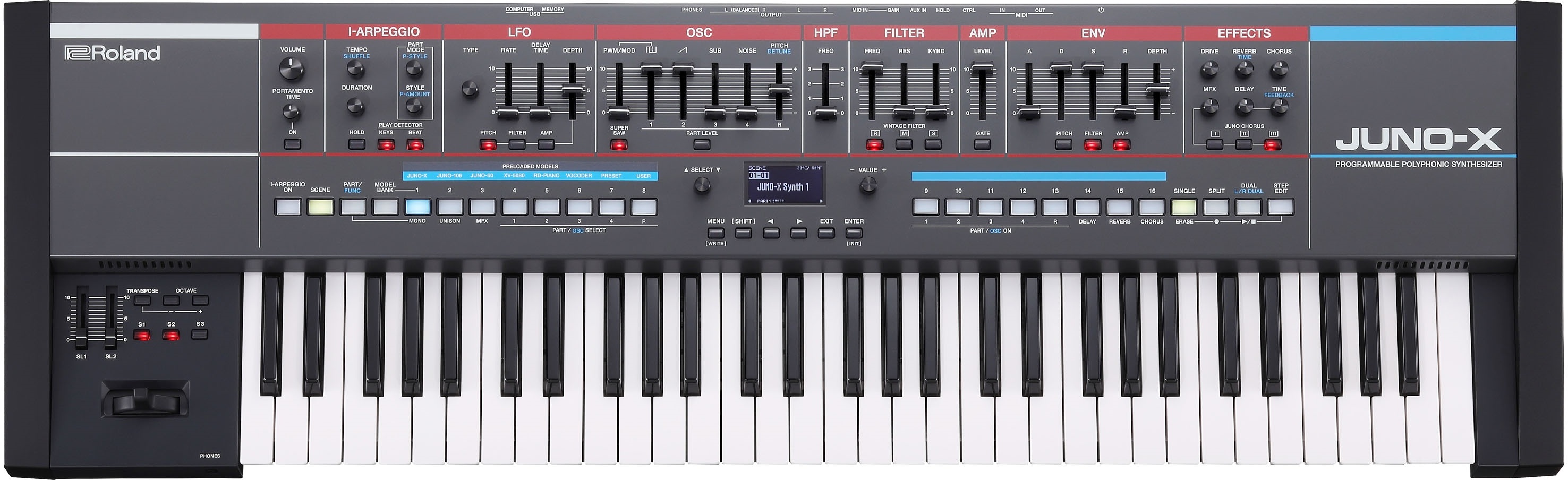 Roland Juno-x - SynthÉtiseur - Main picture