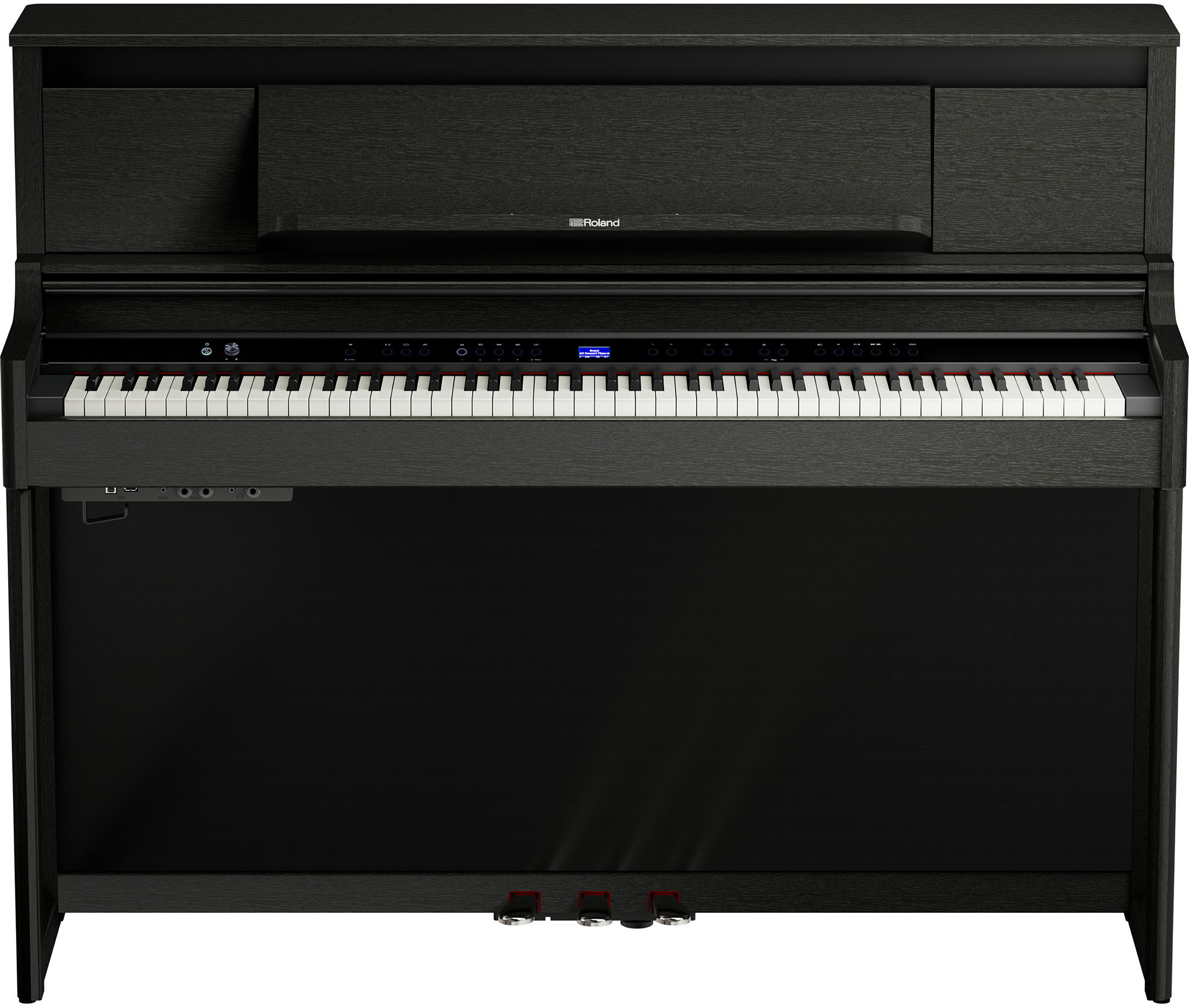 Roland Lx-6-ch - Charcoal Black - Piano NumÉrique Meuble - Main picture