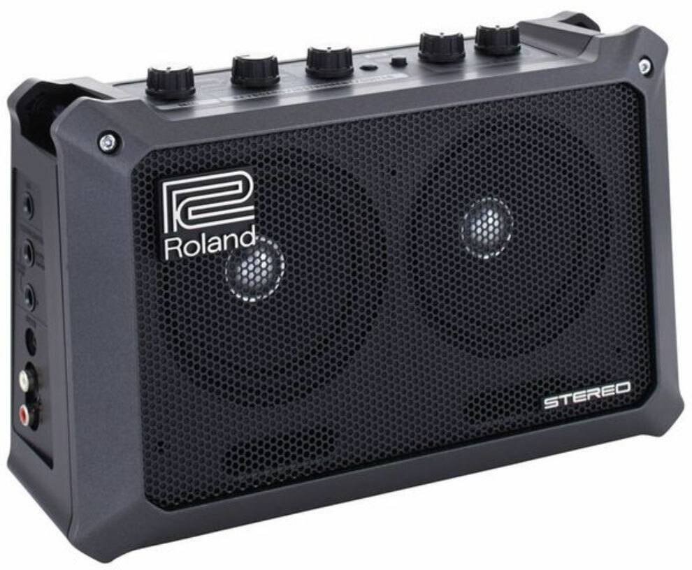 Roland Mobile Cube Battery Power Stereo Amp 2.5w 2x4 - Mini Ampli Guitare - Main picture