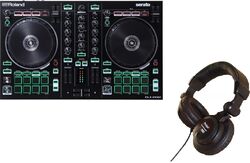 Pack dj avec housse/flight/decksaver Roland DJ-202 + casque Pro580