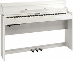 Piano numérique meuble Roland DP603 - Polished white