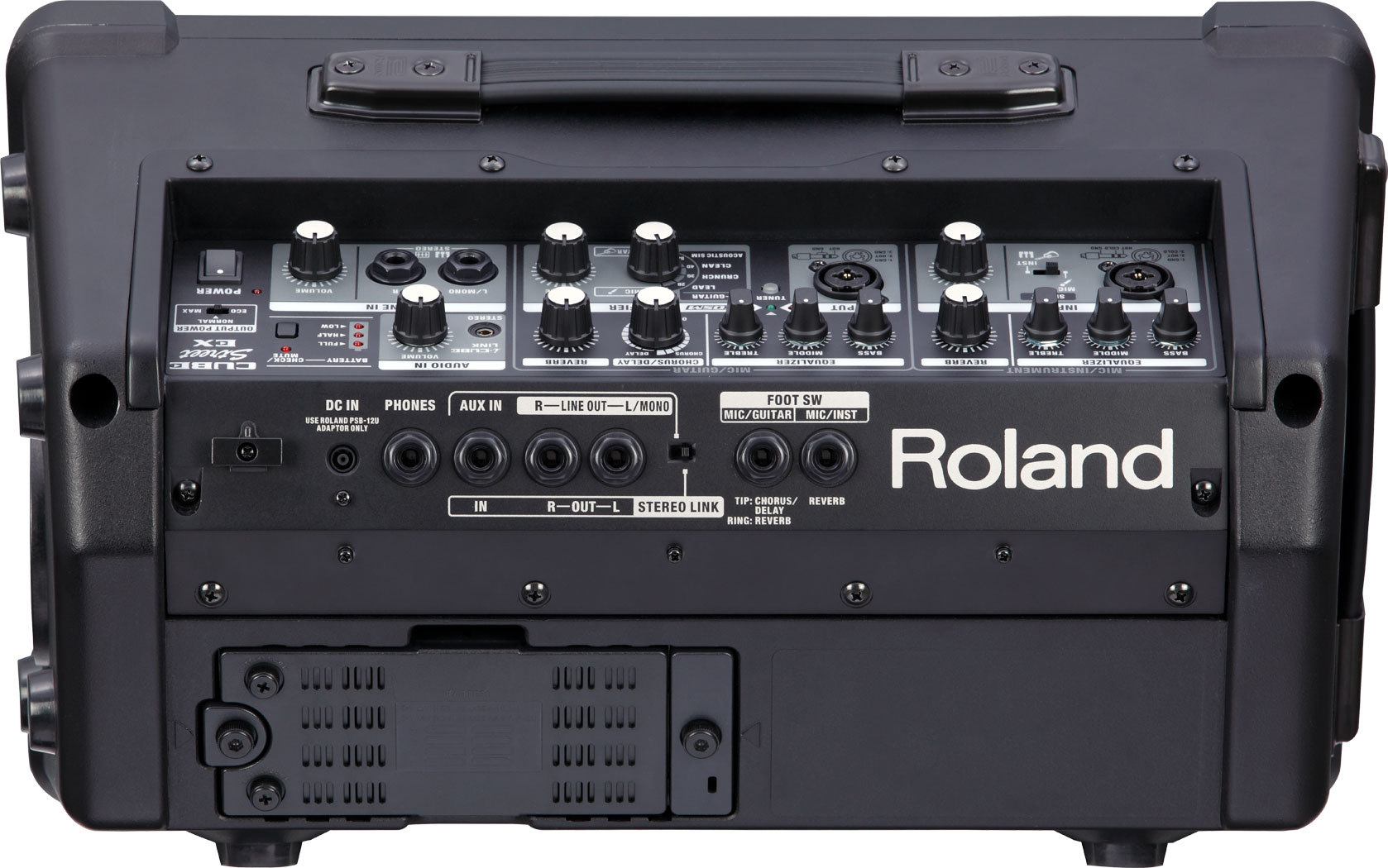 Roland Cube Street Ex 2x25w 2x8 Black - Ampli Guitare Électrique Combo - Variation 1