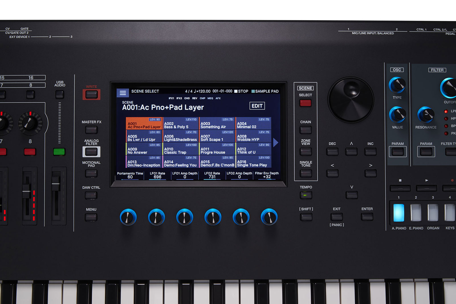 Roland Fantom 7 - Workstation - Variation 6