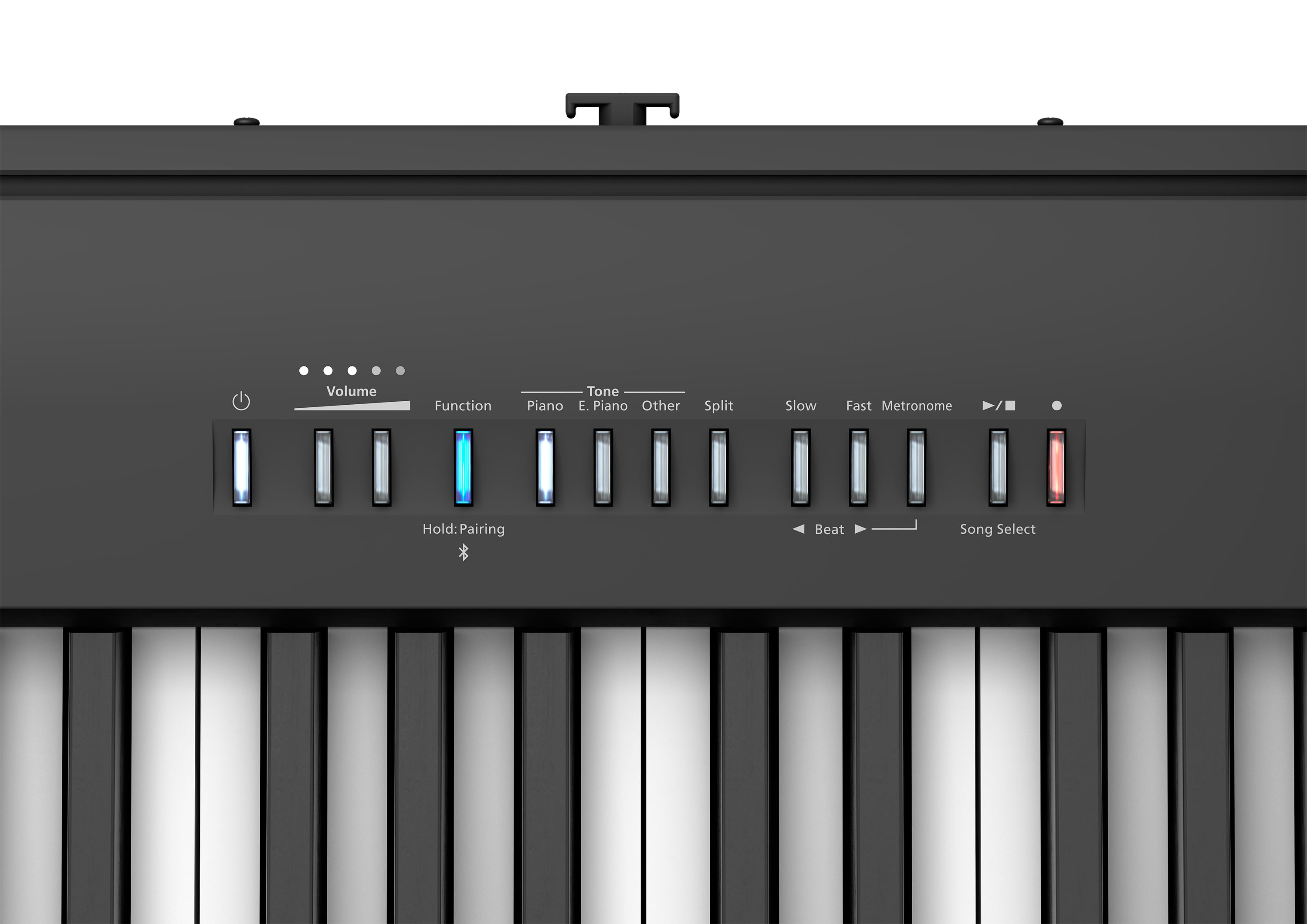 Roland Fp-30x Bk Noir  + Pro580 + Banquette Pliable Metal Noire (xb 6150) + Xp En Kit - Noir - Piano NumÉrique Portable - Variation 1
