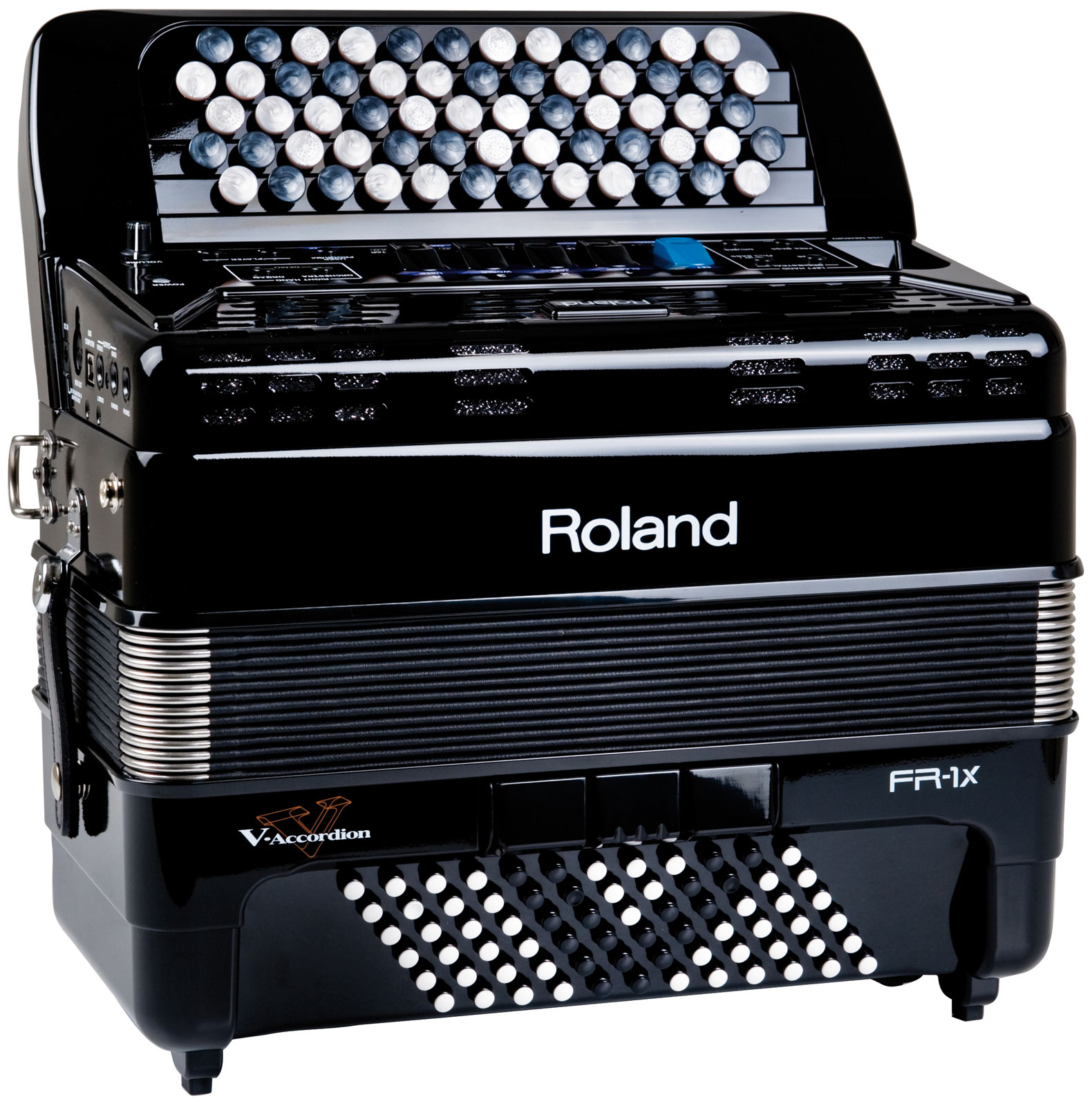 Roland Fr 1x B  Bouton  Black V Accordeon - AccordÉon NumÉrique - Variation 1