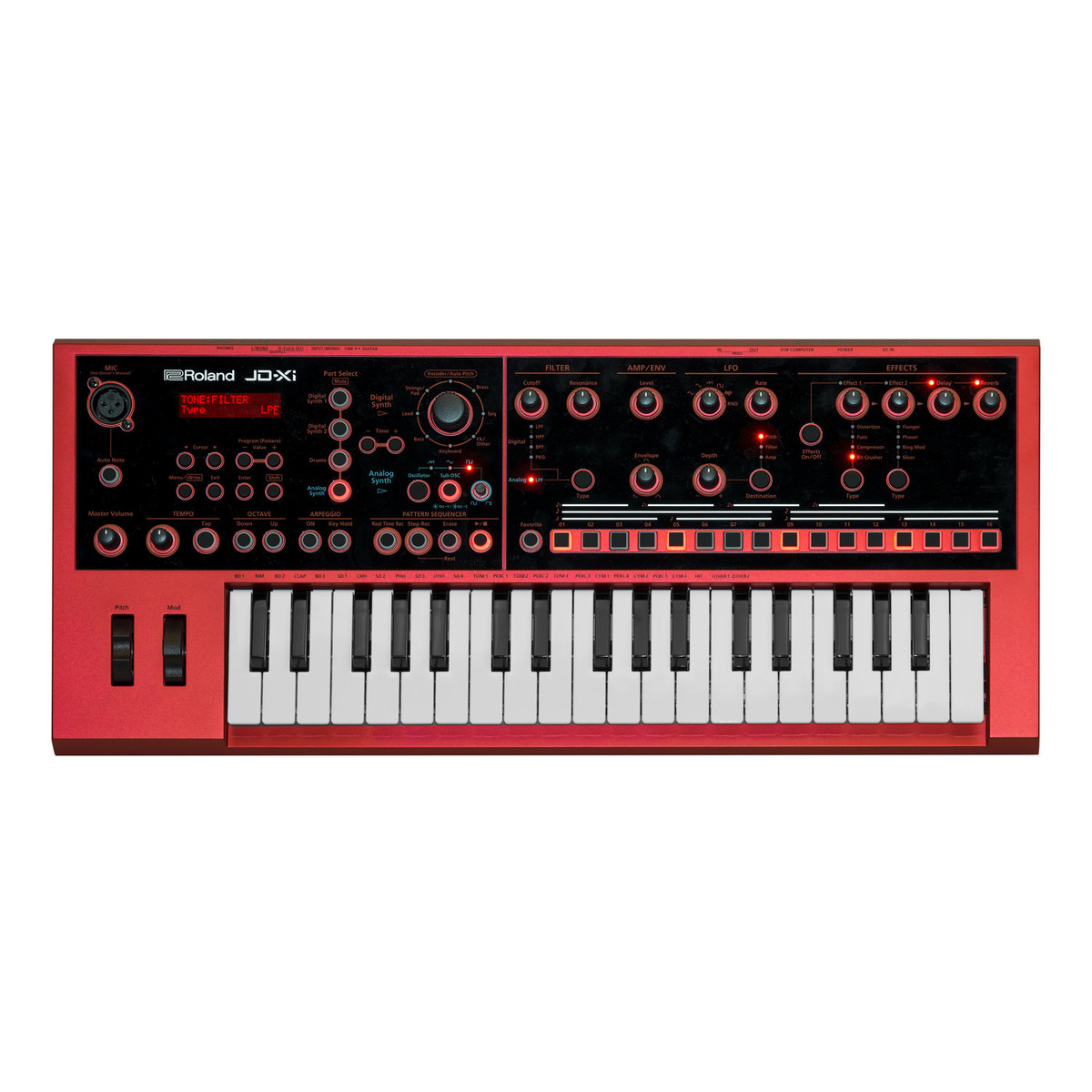 Roland Jd-xi Rouge - SynthÉtiseur - Variation 1