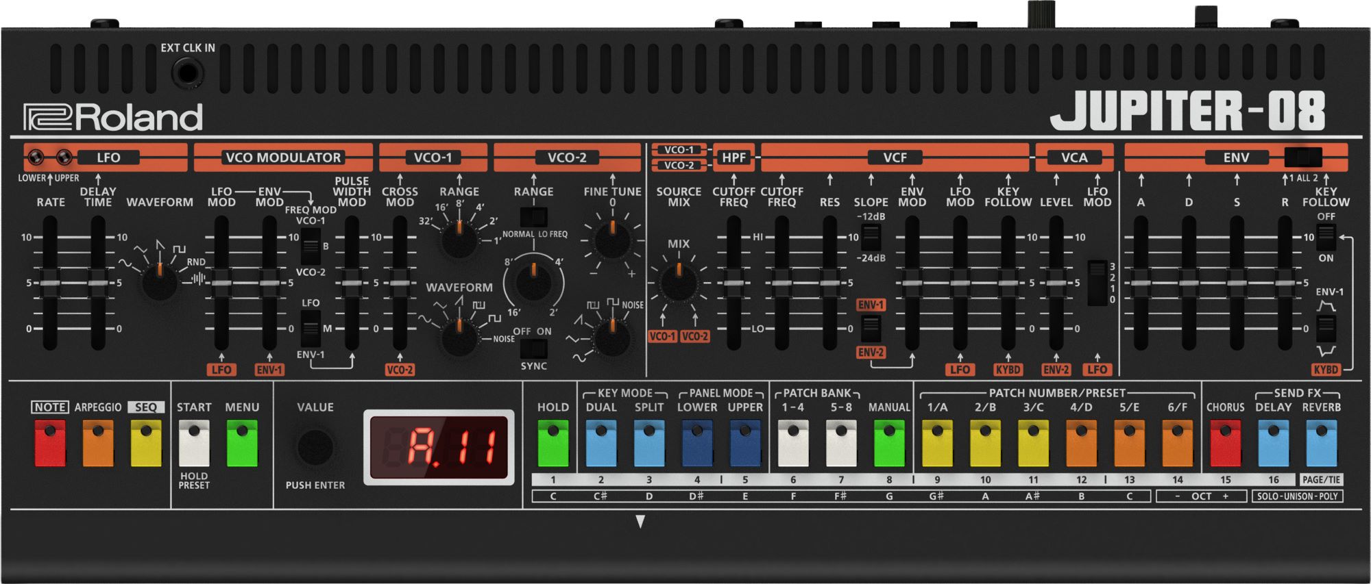 Roland Jupiter-08 - SynthÉtiseur - Variation 2
