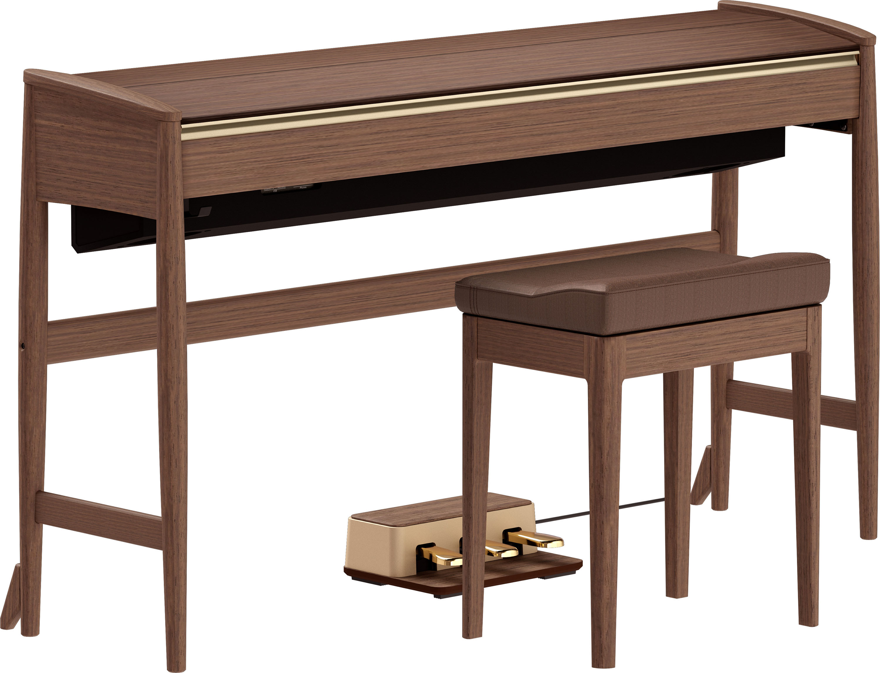 Roland Kiyola Kf-20 - Noisetier - Piano NumÉrique Meuble - Variation 6