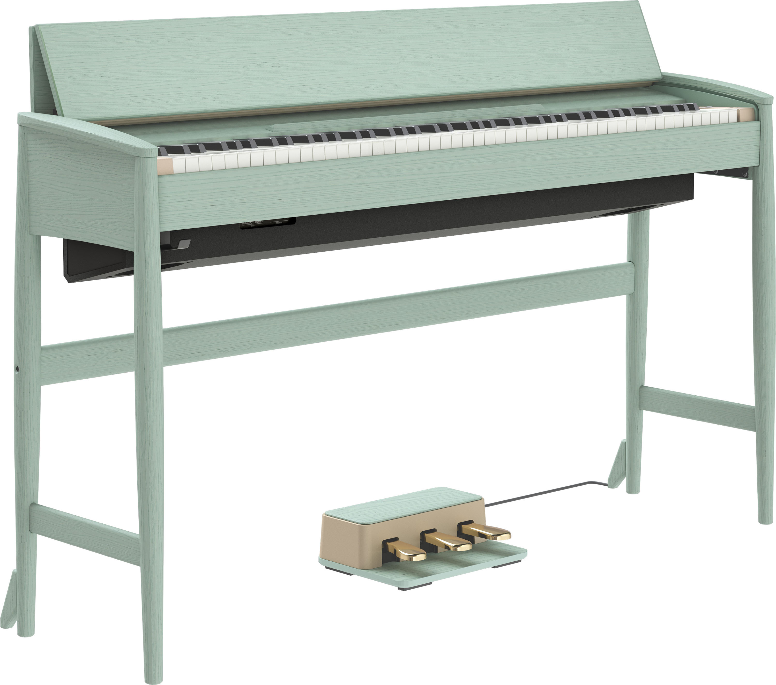 Roland Kiyola Kf-20 - Vert Celadon - Piano NumÉrique Meuble - Variation 8