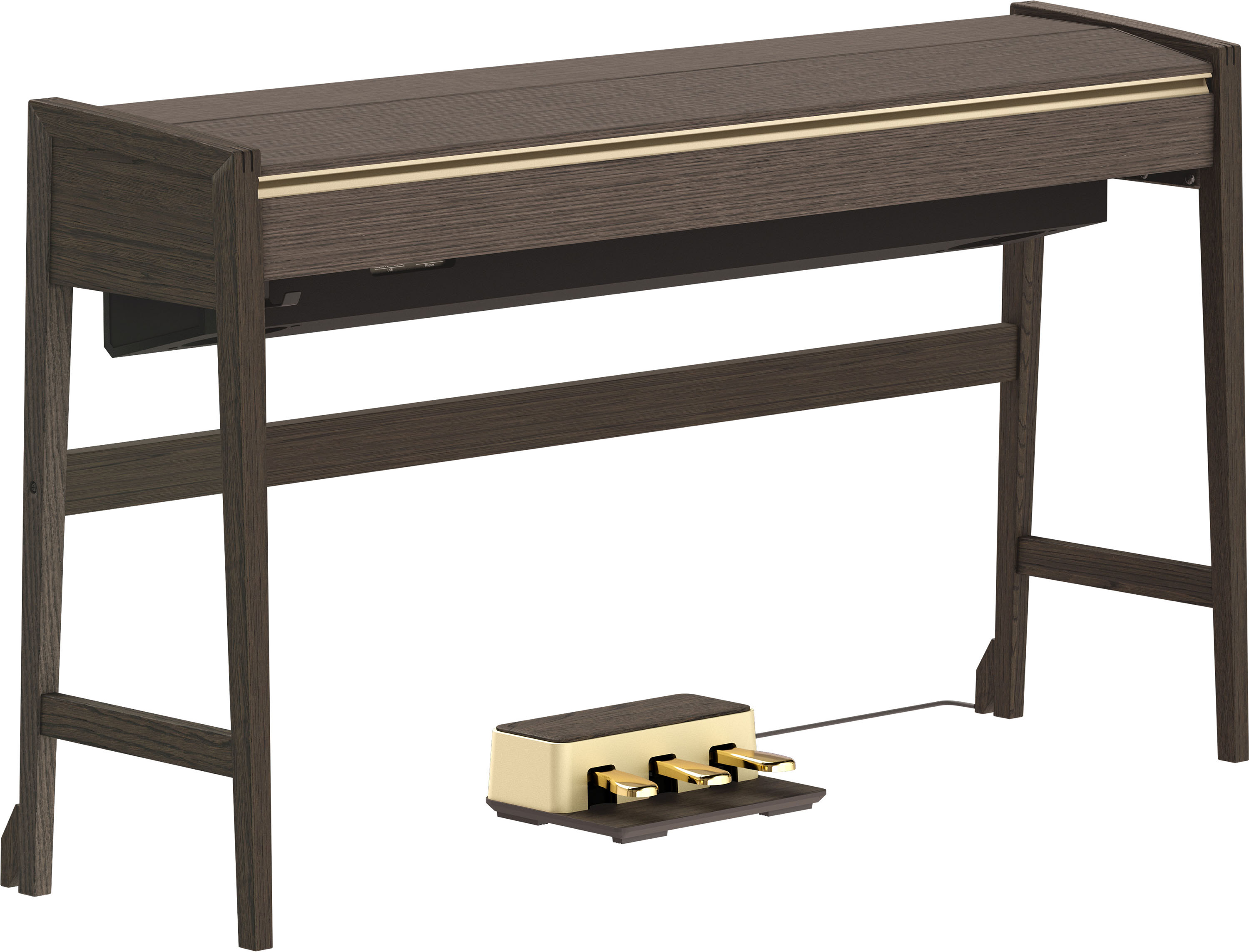 Roland Kiyola Kf-25 - Chene Fume - Piano NumÉrique Meuble - Variation 3