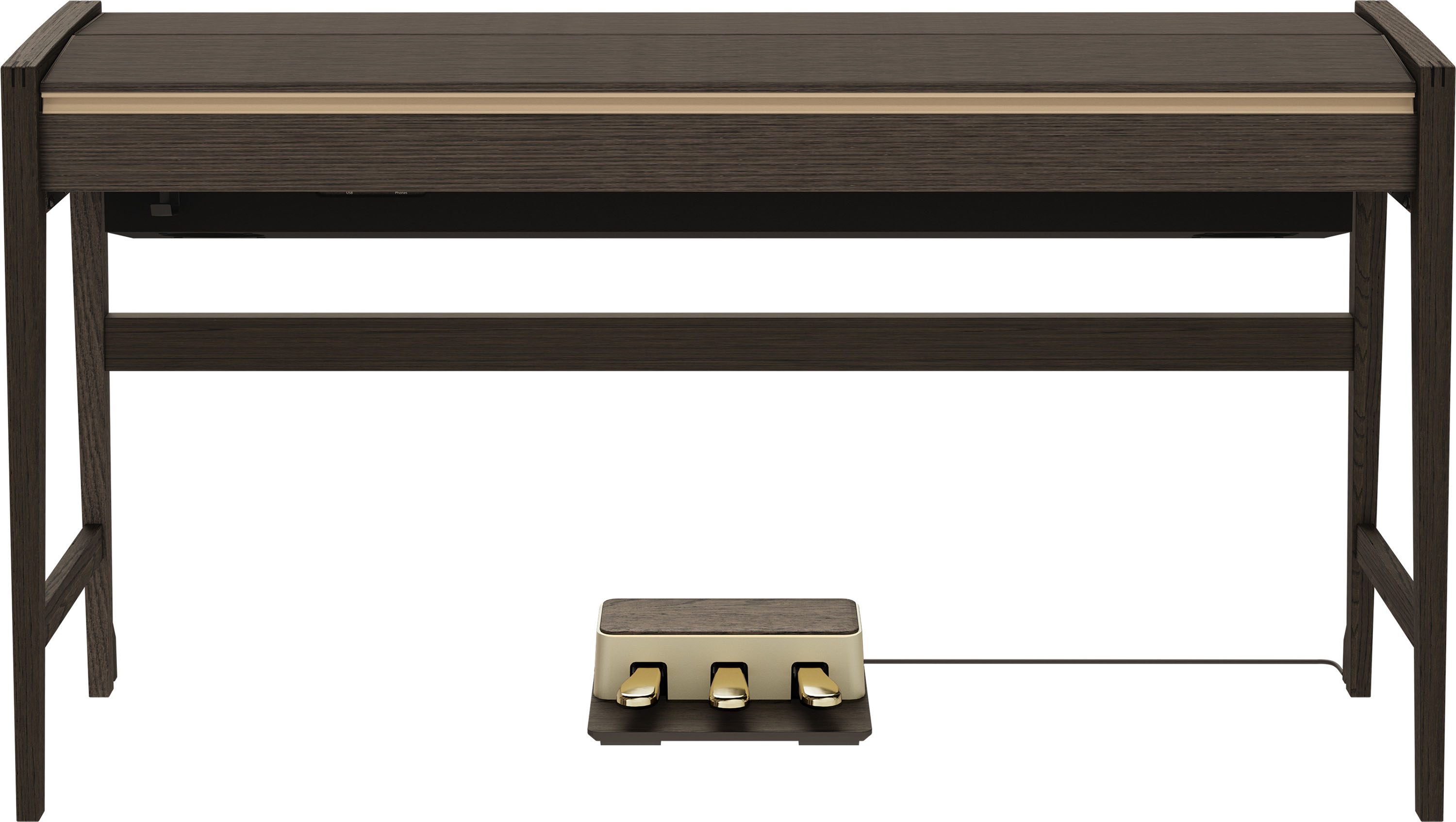 Roland Kiyola Kf-25 - Chene Fume - Piano NumÉrique Meuble - Variation 8