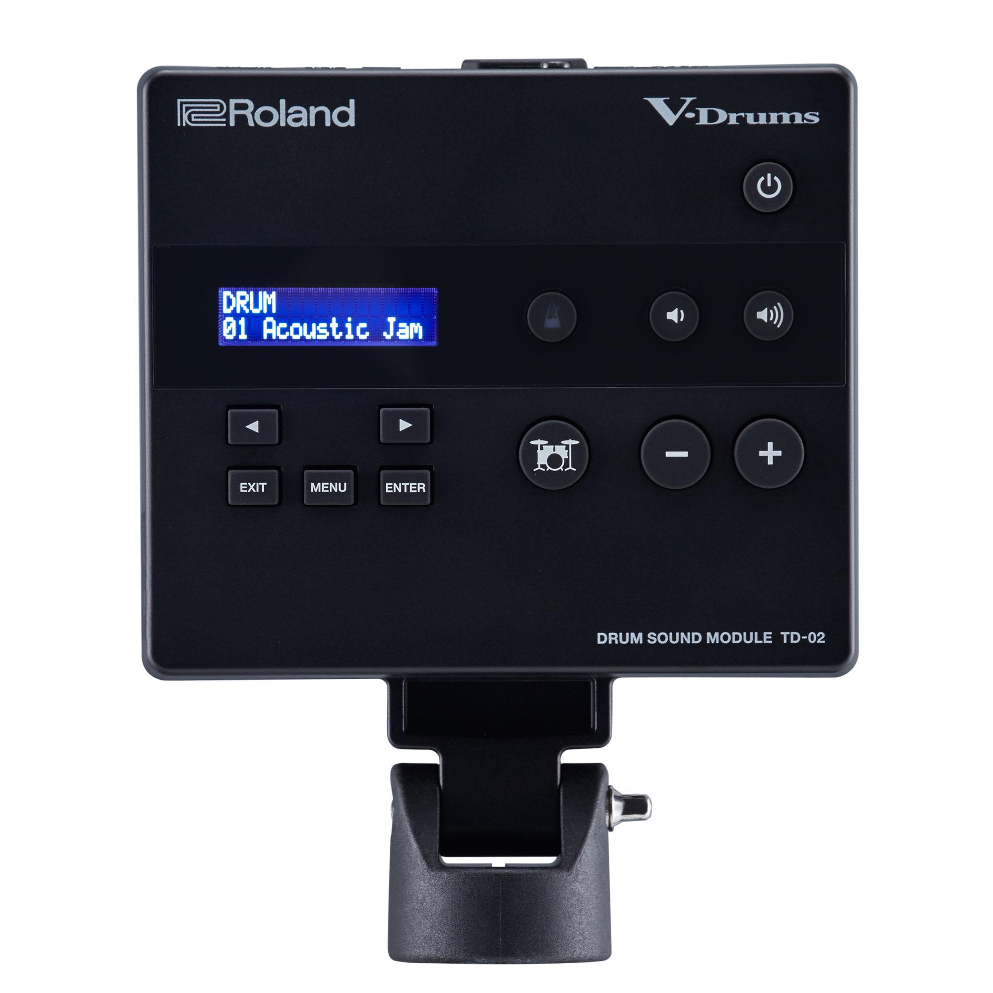 Roland Td-02k Bundle Complet - X-hp1 + Dt90 + Vic5a - Pack Batterie - Variation 2