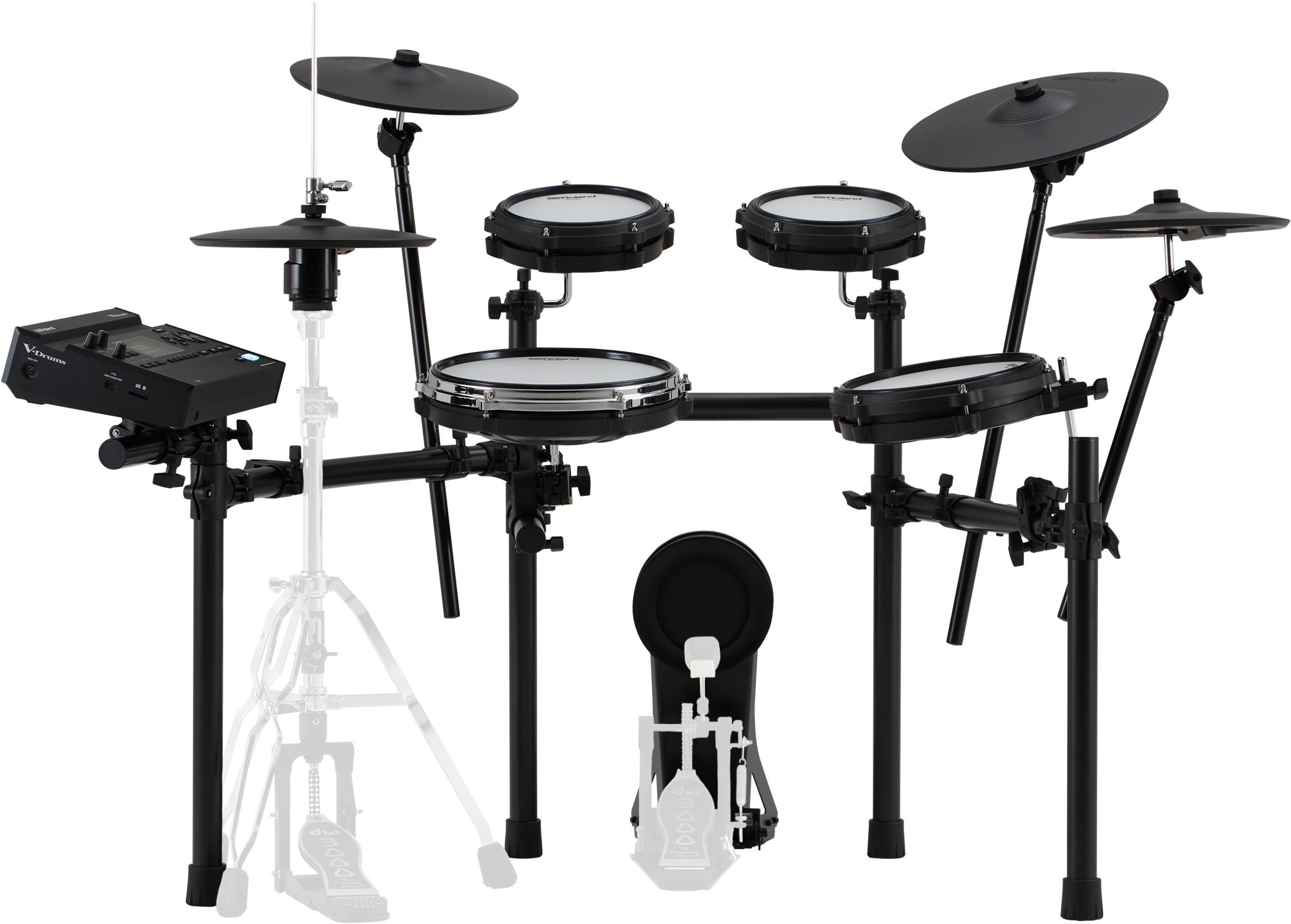 Roland Td-316 V-drums Bundle Complet - X-hp1 + Dt90 + Vic5a + Hp30 + Hh45wn - Pack Batterie - Variation 2