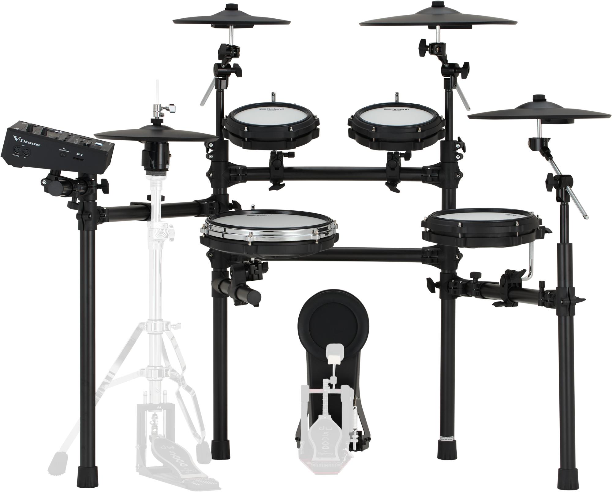 Roland Td-513 V-drums Bundle Complet - X-hp1 + Vic5a + Hp600d + Hh205 + Ht130 - Pack Batterie - Variation 1