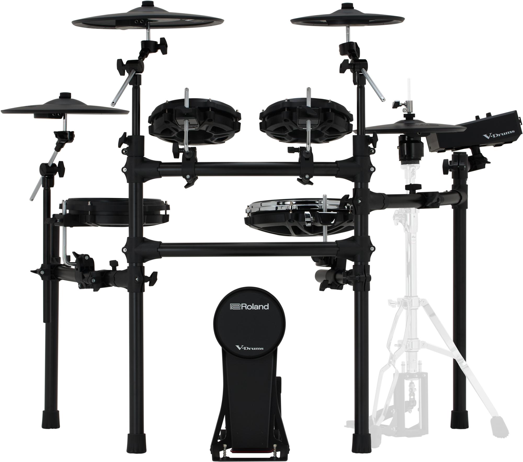 Roland Td-513 V-drums Bundle Complet - X-hp1 + Vic5a + Hp600d + Hh205 + Ht130 - Pack Batterie - Variation 4