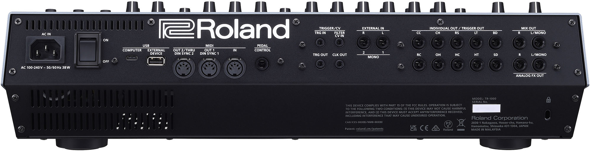 Roland Tr-1000 - Boite À Rythme - Variation 4