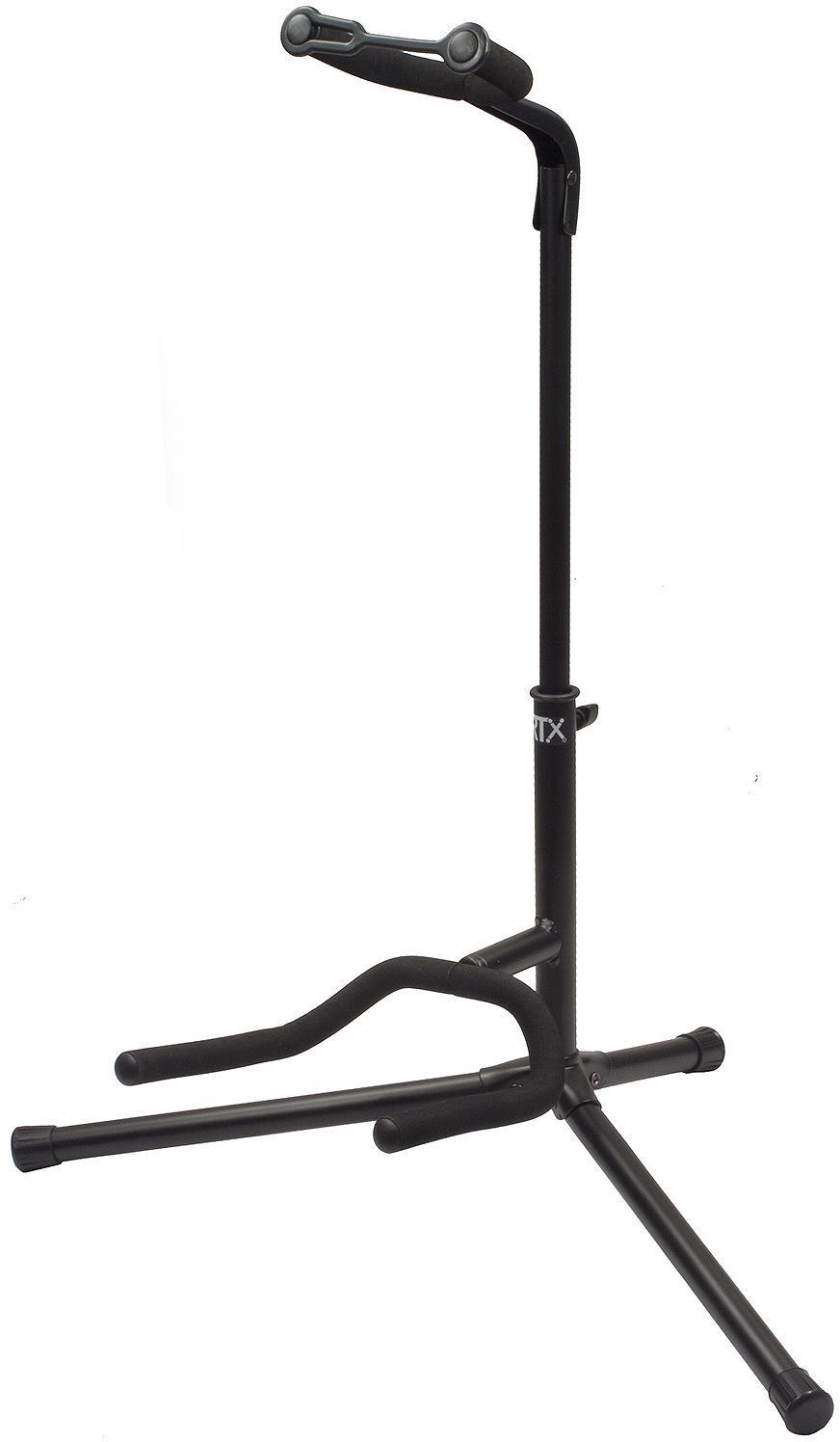 Stand & support guitare & basse Rtx G1NX Stand Guitare universel tête pliable - noir