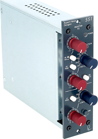 Rupert Neve Design 551 Egaliseur Induction Format 500 - Module Format 500 - Main picture