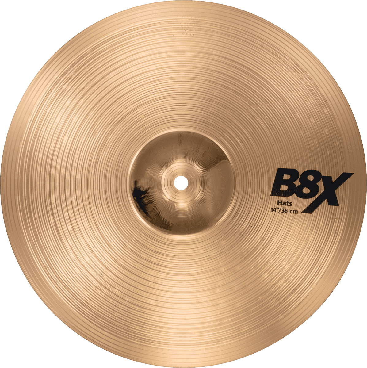 Sabian B8x Charleston - 14 Pouces - Cymbale Hi Hat Charleston - Variation 1