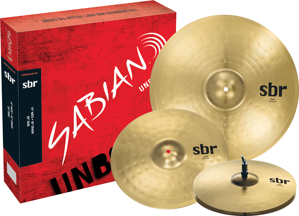 Sabian Pack Sbr 14'' 16'' 20'' - Pack Cymbales - Main picture
