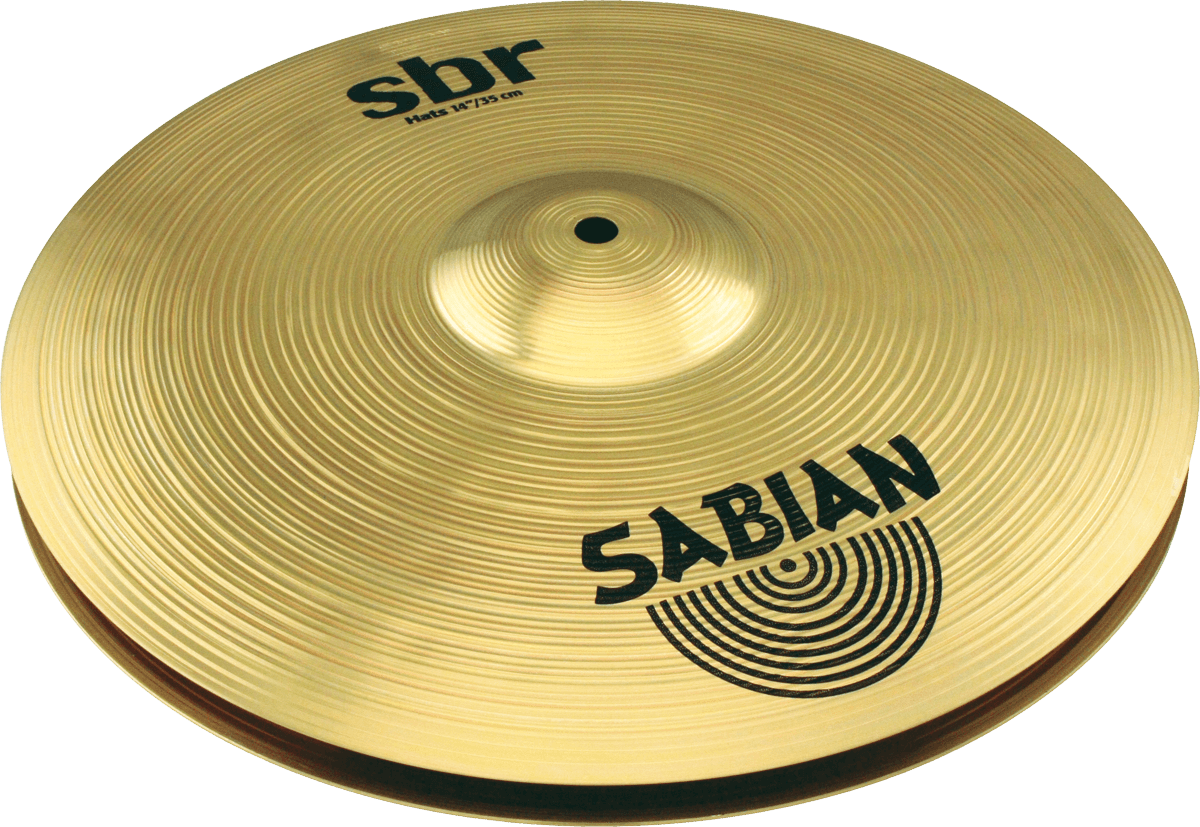 Sabian Sbr Hi Hat 14 - 14 Pouces - Cymbale Hi Hat Charleston - Main picture