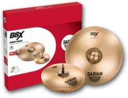 Pack cymbales Sabian 45001X B8X Set harmonique First 14