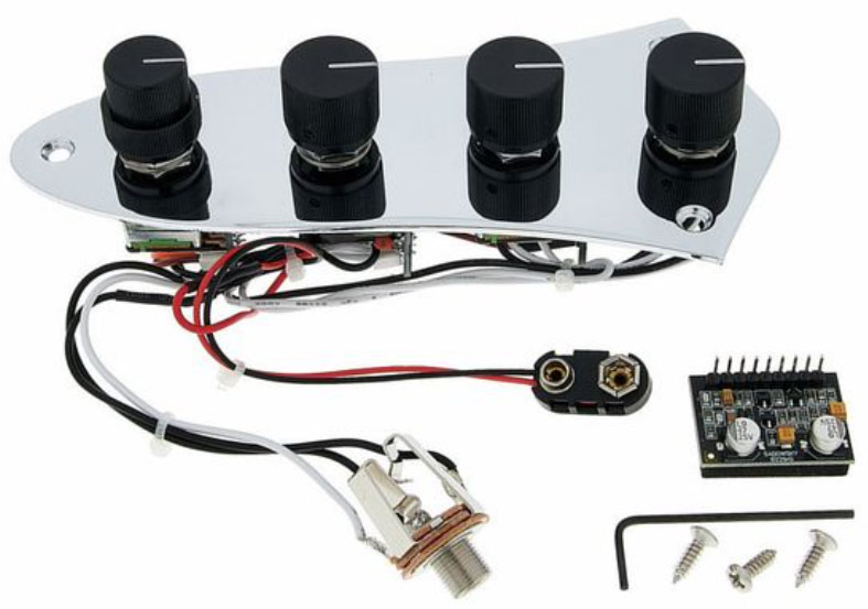Sadowsky Bass Onboard Preamp 4-knob Actif - Plaque Controle Electronique - Variation 2