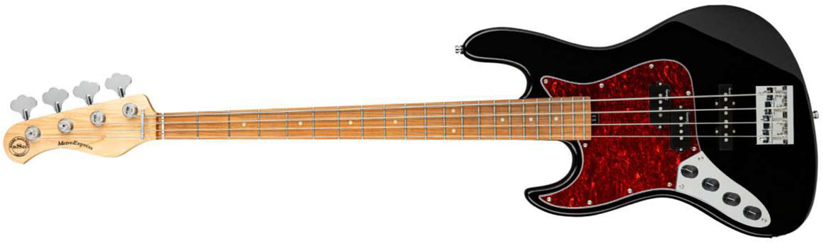 Sadowsky Hybrid P/j Bass 21 Fret 4c Metroexpress Lh Gaucher Mor - Black - Basse Électrique Solid Body - Main picture