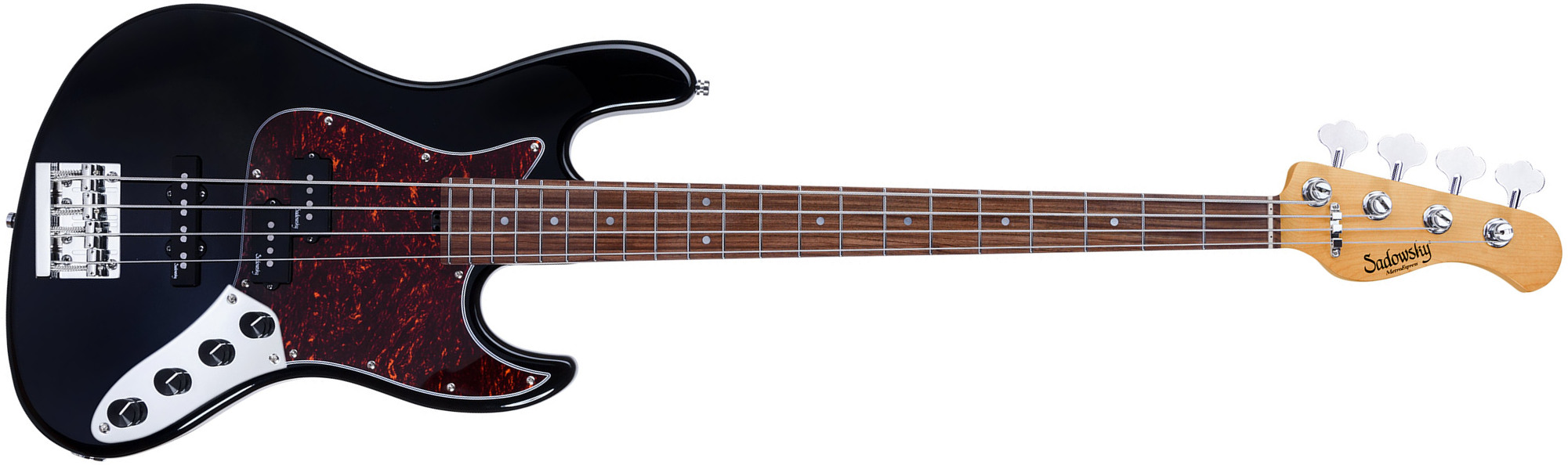 Sadowsky Hybrid Pj Bass 21 Fret 4c Metroexpress V2 Pf - Black Pearl - Basse Électrique Solid Body - Main picture