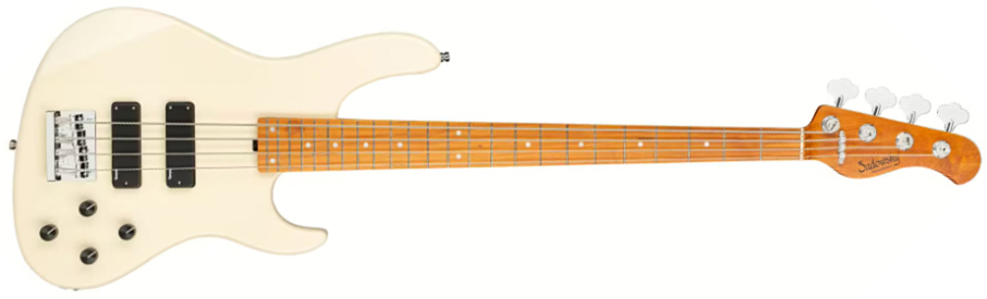 Sadowsky Modern Bass 24-fret 4c Metroexpress Active Mn - Solid Olympic White - Basse Électrique Solid Body - Main picture