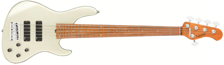 Sadowsky Modern Bass 24-fret 5c Metroexpress Active Mor - Solid Champagne Metallic - Basse Électrique Solid Body - Main picture