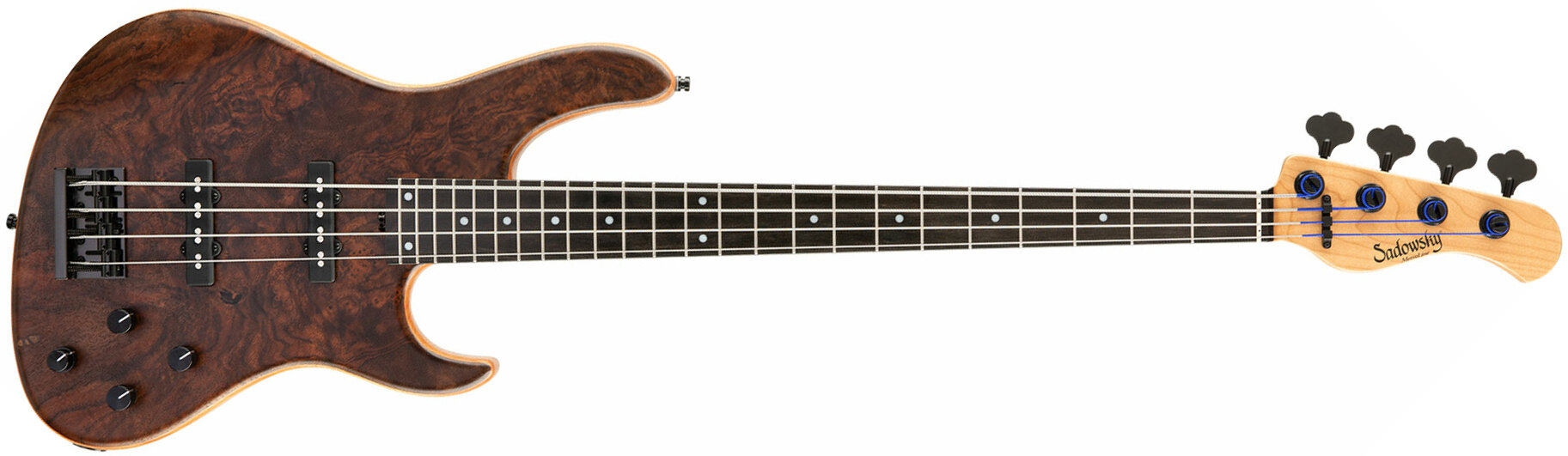 Sadowsky Modern Bass 24 Frets 4c Metroline Ltd 2021 All Okoume Active Mor - Natural - Basse Électrique Solid Body - Main picture