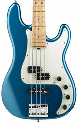 Metroline 21-Fret Hybrid P/J Bass Ash 4-string (Germany, MN) - dark lake placid blue metallic