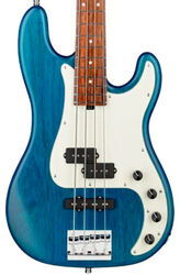 Basse électrique solid body Sadowsky Metroline 21-Fret Hybrid P/J Bass Alder (4-String, Germany, MOR) - Ocean Blue Transparent Satin
