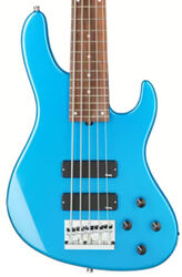 Basse électrique solid body Sadowsky Metroexpress 24-Fret Modern Bass 5-String (MOR) - Solid Ocean Blue Metallic