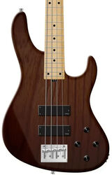 MetroLine 24-Fret Modern Bass, Ash, 4-String (Germany, MN) - antique tobacco transparent satin