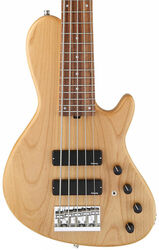 Basse électrique solid body Sadowsky MetroLine 24-Fret Single Cut Bass Alder  5-String (Germany, PF) - Natural satin