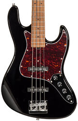 Basse électrique solid body Sadowsky MetroExpress 21-Fret Hybrid J/J Bass V2 4-String (MN) - Black pearl