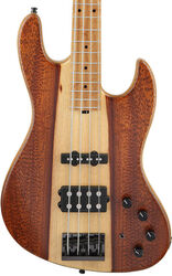 Basse électrique solid body Sadowsky Metroline 21-Fret Standard M/M Bass 4 Ltd (Germany, MN) - Natural transparent satin