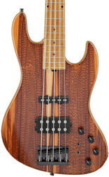 Metroline 21-Fret Standard M/M Bass 5 Ltd (Germany, MN) - Natural Transparent Satin