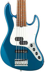 Basse électrique solid body Sadowsky Metroline 21-Fret Vintage P/J Bass Alder 5 (Germany, MOR) - Dark lake placid blue metallic