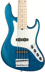 Will Lee MetroLine 22-Fret Swamp Ash 5-String (GER, MN) - ocean blue transparent satin