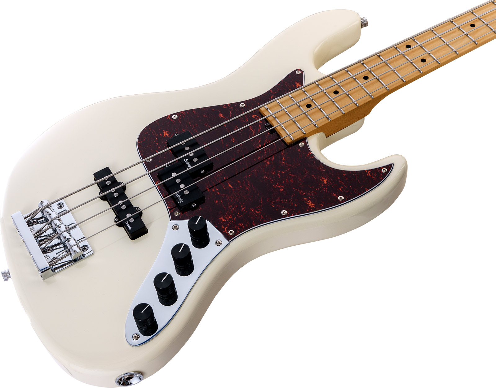 Sadowsky Hybrid Pj Bass 21 Fret 4c Metroexpress V2 Mn - Olympic White - Basse Électrique Solid Body - Variation 2