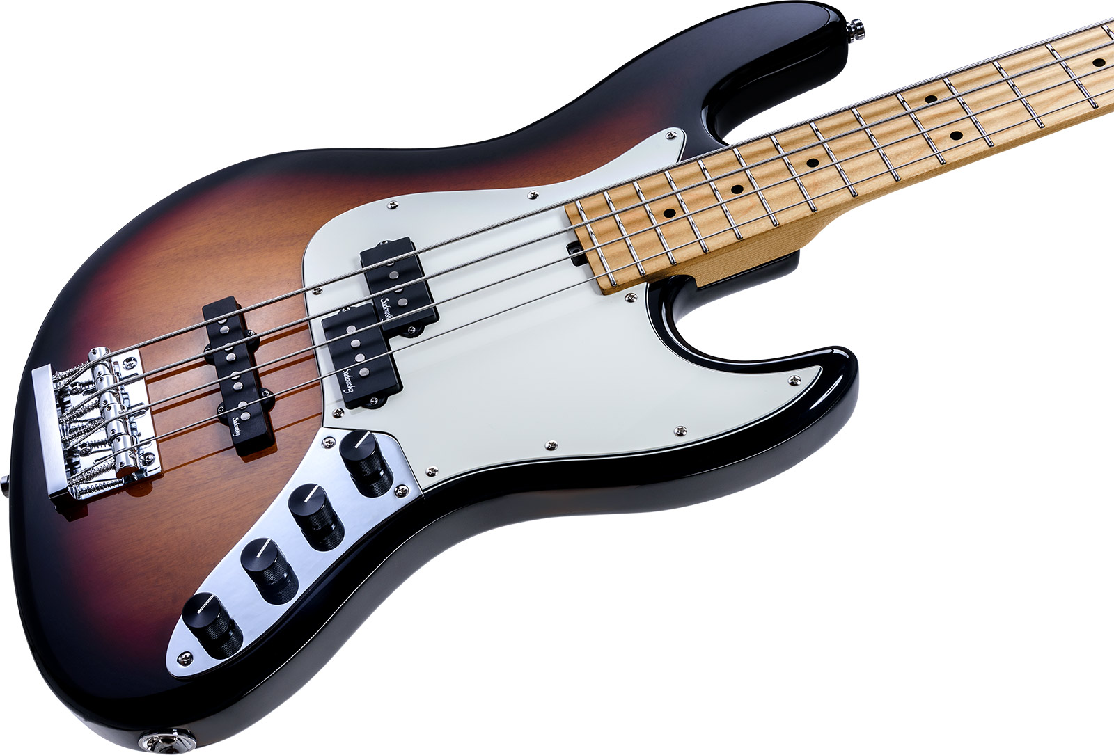 Sadowsky Hybrid Pj Bass 21 Fret 4c Metroexpress V2 Mn - Tobacco Burst - Basse Électrique Solid Body - Variation 2