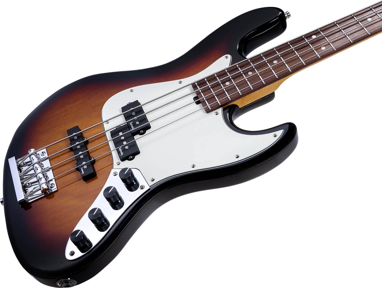 Sadowsky Hybrid Pj Bass 21 Fret 4c Metroexpress V2 Pf - Tobacco Burst - Basse Électrique Solid Body - Variation 2